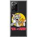 ERT GROUP Telefoonhoes voor Samsung S20 Ultra Original en officieel gelicentieerd Tom and Jerry patroon 013 optimaal aangepast aan de vorm van de mobiele telefoon, gedeeltelijk transparant