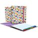 Grafoplás 4 ringmappen met vervanging, A4, inclusief 100 geruite vellen 5 x 5, tabbladen, transparante envelop, bits en bobs pop-up design, Hello, Carpebook, FSC