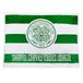 Celtic FC Sherpa-fleecedeken, 152 x 117 cm, je zult nooit alleen lopen, officiële merchandise voor de Schotse Premier SPL Club