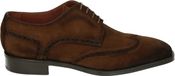 Greve 4970.88-007 Nette Herenschoenen Cognac Suède Veterschoenen Maat 41