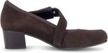 Gabor art. 3013.01.003 pump bruin nubuck H leest dames maat 7 / 40.5