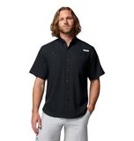 Columbia Men's Tamiami II Short Sleeve Fishing Shirt (Black, Large)