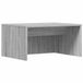 vidaXL Wandbureau Grijs Sonoma 60 x 45 x 30 cm