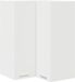 vidaXL Hangkast Wit 57 x 57 x 80 cm Bewerkt Hout