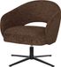 WOOOD Pico Draaifauteuil - Bruin