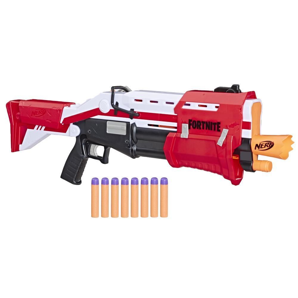 NERF Fortnite TS Blaster - Toy Blaster - 8+ Years - Black/Orange/Red/White
