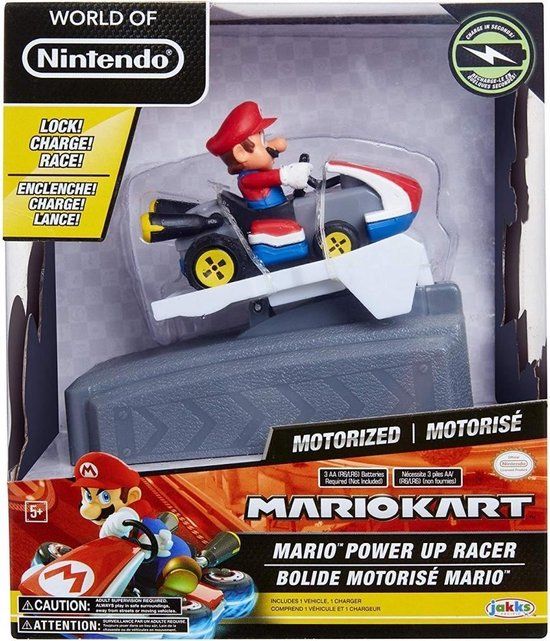 Mario Kart Racers - Mario Power Up Action Figure