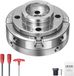 VEVOR 4-inch Houtdraaispantang, 4-Klauw Centreerspantang met 1-inch X 8 TPI Schroefdraad en Adapter