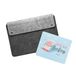 Beschermhoes WONDEE Laptop Sleeve, 14 inch, Pilatus Grey + Mousepad