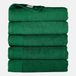 The One Towelling Badhanddoek - 70x140 cm - 5 stuks - Hotelkwaliteit - 450 g/m² - 100% Gekamd katoen - Groen
