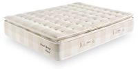 Moonia Grand Spring Hotel Hybride matras met pocketvering, visco-elastische matras, 5 sterren, hoog ademend vermogen, ergonomische ondersteuning met meerdere zones, 150 x 200 cm