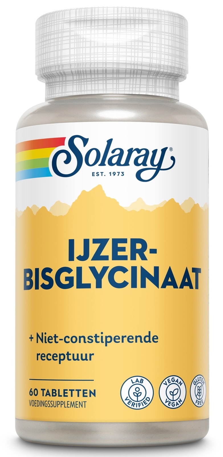 Solaray Solaray IJzerbisglycinaat Tabletten