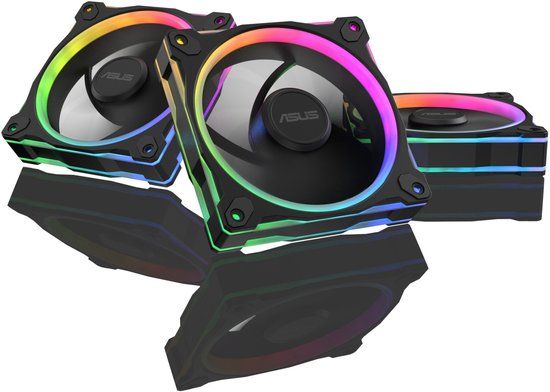 ASUS Prime MR120 Fan ARGB Black 3in1 Computer behuizing Ventilator 12 cm Zwart