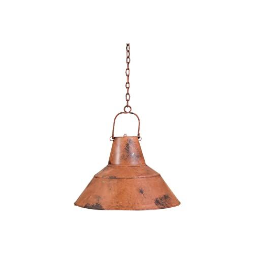 Biscottini Industriële kroonluchter - 41 x 41 x 24 cm - vintage industriële hanglamp - ijzer