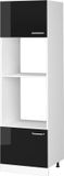 Vicco R-Line Magnetronkast – 60 cm Zwart hoogglans