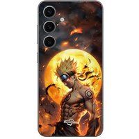Maniacase Beschermhoes Samsung Galaxy S25 Plus donker naruto lune 3D