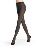 FALKE Pure Matt 100 DEN panty dames grijs - maat M-L