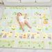 Gewatteerde Superbe Bebe Opvouwbare Gewatteerde Speel- en Sportmat – 150×180×1 cm, Waterdicht, Antislip, Omkeerbaar
