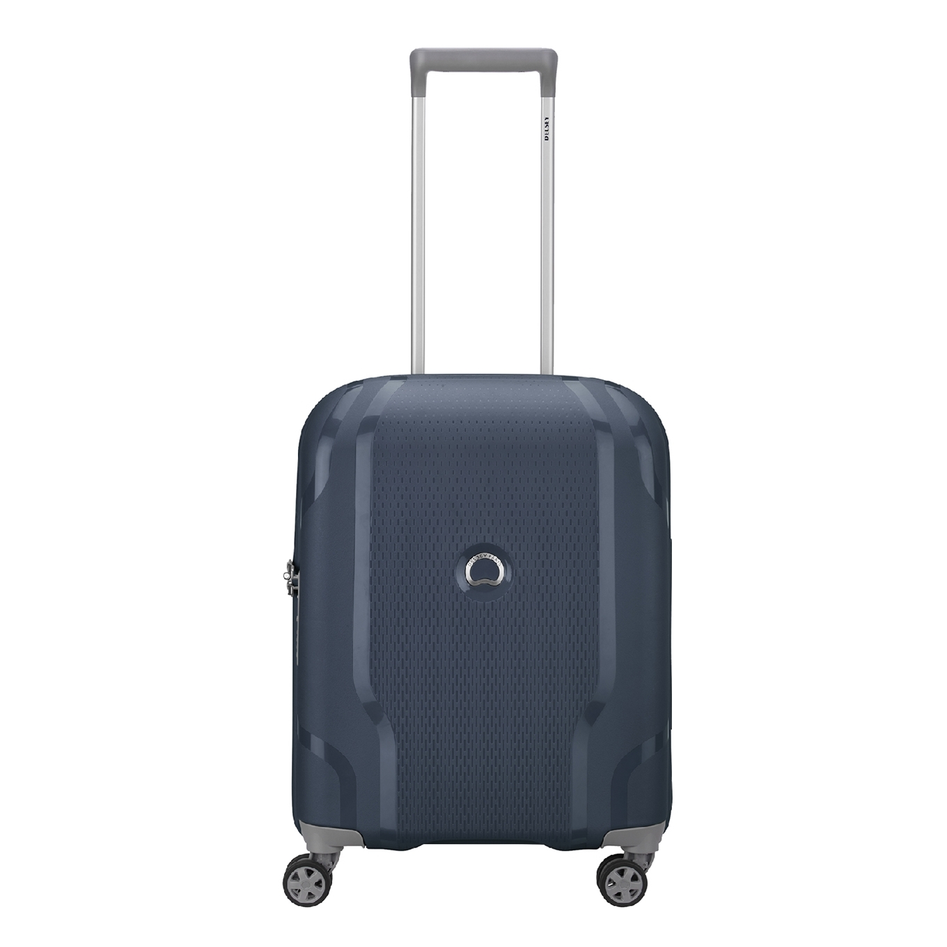 DELSEY Delsey Clavel 4 Wiel Cabin Trolley blue Harde Koffer Blauw