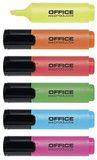 OFFICE PRODUCTS Markeerstift 2-5 mm (lijn) 6 stuks gemengde kleuren