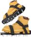 Lumehelbed Handels GmbH Chaussures à pointes en époxy pour sol Entièrement assemblées - Pointes courtes de 3/4" Chaussures à pointes en gunite - Outil d'installation de chaussures à pointes en époxy pour sol - Outil de revêtement de sol de garage - Noir