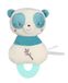 GIPSY Toys – PANDA tandkussen – serie "Bamboo" – 17 cm S/kaart – blauw en beige – 1e leeftijd