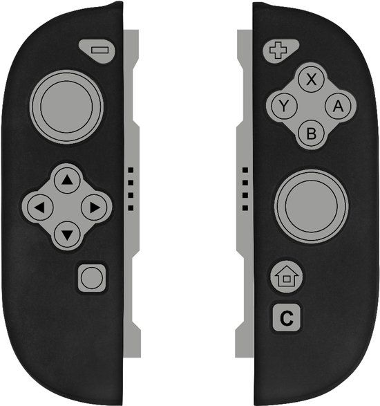 Konix Switch 2 - Joy-Con siliconen covers set - extra bescherming en grip