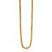 ZINZI zilveren schakelketting geel verguld 4,5mm breed 45cm ZIC1057G