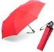 Knirps T-200 M Duomatic Windproof Paraplu - Red - Special Black Edition