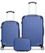 WAVE PARIS – Lot de 3 – Valise week-end, valise cabine et trousse de toilette TAGE
