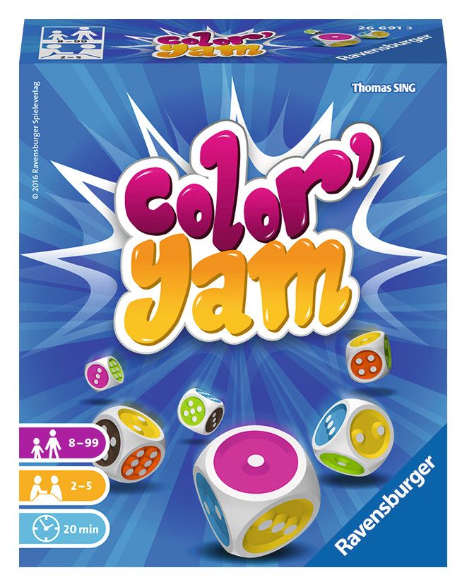 Ravensburger Color'Yam - Dobbelspel - Vanaf 2 Jaar