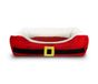 Record - Warm en zacht honden- en kattenbed. Kerstthema honden- en kattenbed. Comfortabel en decoratief bed voor thuis | 60 x 45 x 15 h cm