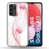 Beschermhoes Samsung Galaxy A13 Beschermhoes Hartmotief Roze