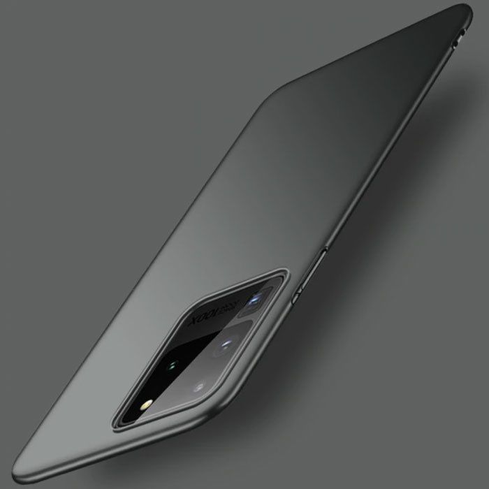USLION Samsung Galaxy Note 10 Plus Magnetisch Ultra Dun Hoesje - Hard Matte Case Cover Zwart