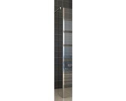 Praya zijwand + hoekprofiel 300x2000 10mm NANO glas