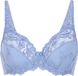 Hunkemöller Dames Lingerie Niet-voorgevormde beugel bh Diva - Blauw - maat C80