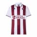 Kappa Uitshirt Union Bordeaux-Bègles 2025/26 Wit-Bordeaux Polyester Gestreept Heren M