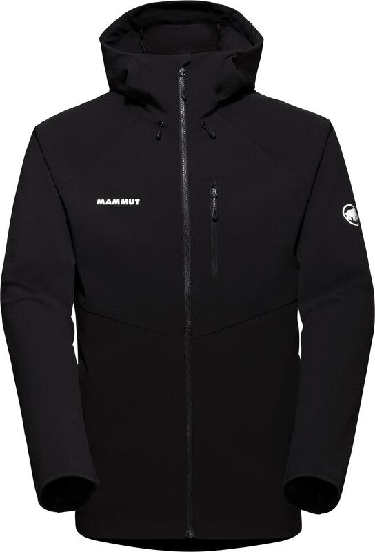 Mammut Ultimate Comfort SO Hooded Jacket Heren - Zwart