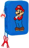 Super Mario Gevuld Etui, Play - Blauw