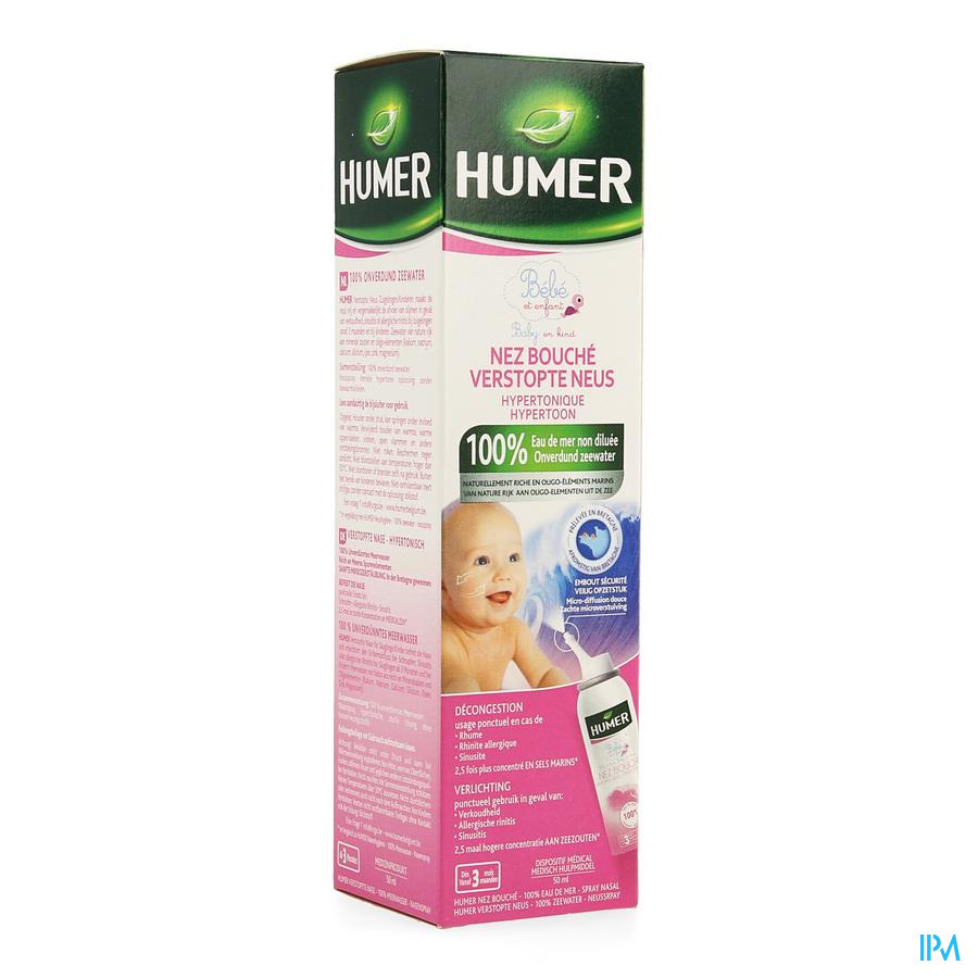 Humer Spray Hypertonisch Kind 50ml