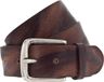 Vanzetti Leren riem 40mm Leather Belt W105 Mid Brown bruine