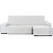 ECOMMERC3 Elastische bankhoes voor chaise longue, extra rechts, wit