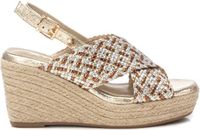 XTI 143825 Sandaal Goud Vrouwen Platte sandalen 39
