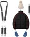 Eco-Fused Wantclips, Handschoenclips et Mutsclip Set pour Enfants et Tout-petits - Bleu