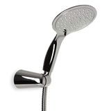 TATAY Handdoucheset Malmo met Houder en Manuera 1.5m met 10 cm Diameter | 3 Standen | Materiaal ABS | Waterbesparend Systeem en Antikalk | Solide Bouw | Handige Details, Chroom