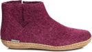 Glerups Laars met leren zool-Cranberry-39