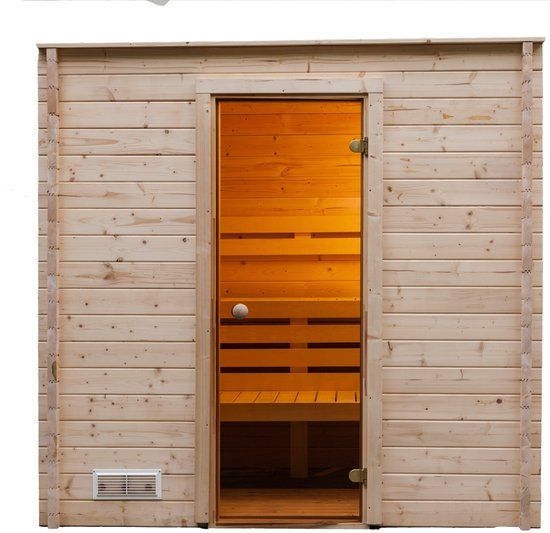 Intergard Sauna binnensauna 205x205cm / 40mm