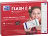 Oxford Flash 2.0 - Flashcards - Gelijnd - A6 - Rode rand - 80 stuks