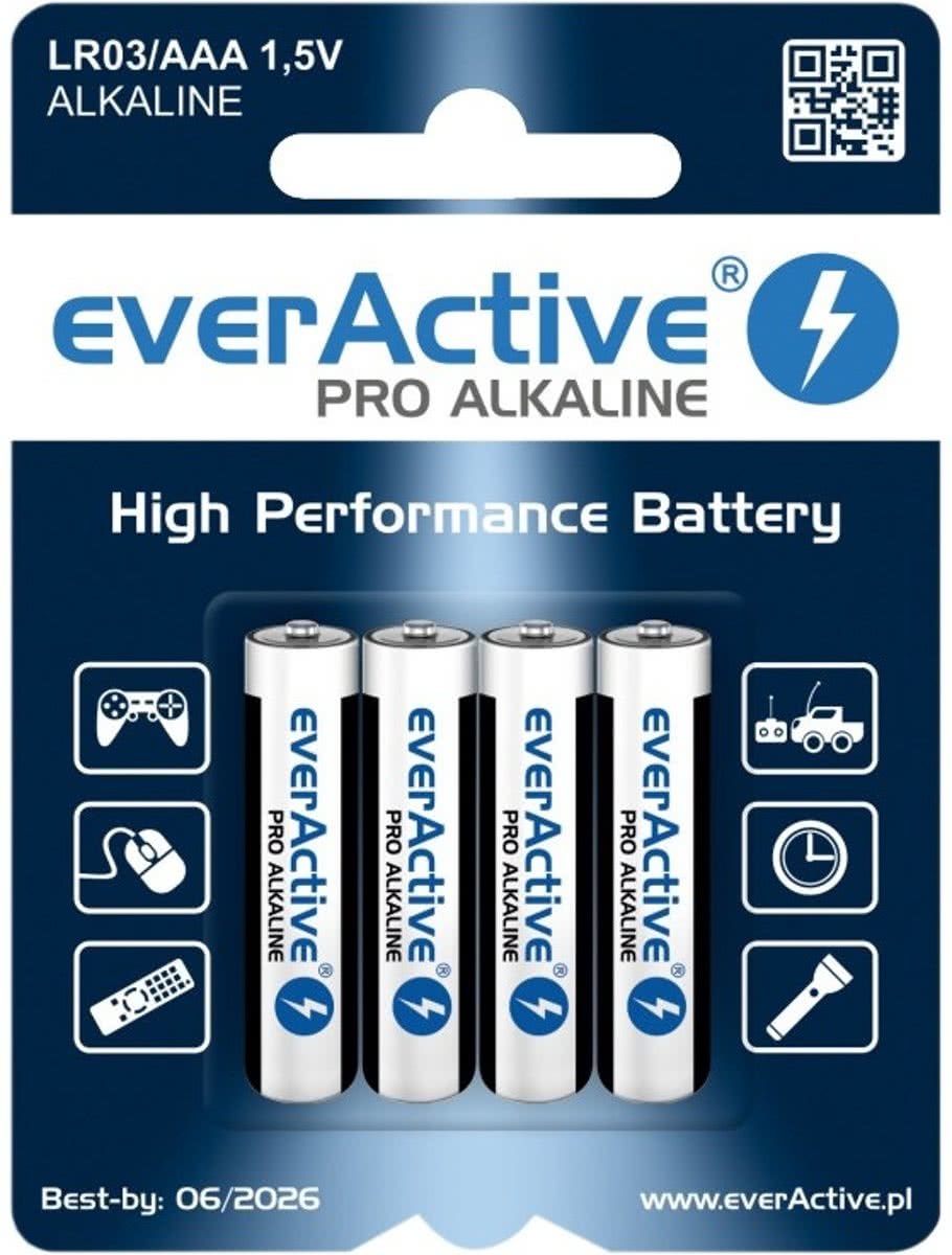 everActive LR03 AAA Pro 4x-Blister pack