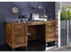 Bureau 150x70 Palissandre laqué Brun NEW BOSTON #206